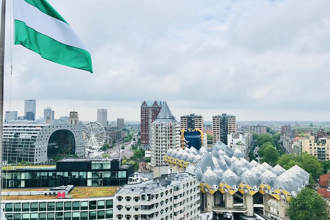 Rotterdam Rooftop tour - What the walking route feels like