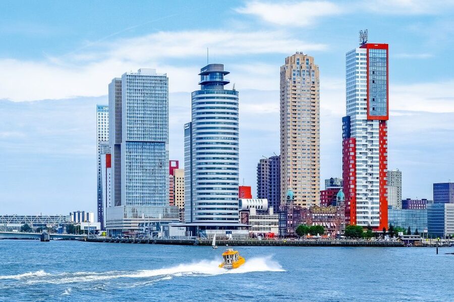 Rotterdam Walking Tour and Harbor Cruise - The old harbor links working Rotterdam to the new city