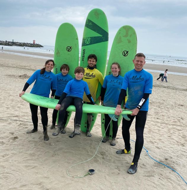 Scheveningen Beach: 1,5 hour Surf experience for families - Key points at a glance
