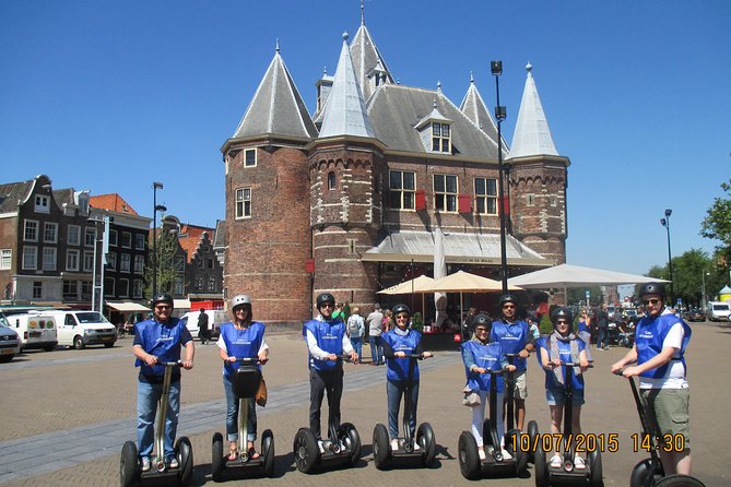 Segway City Tours Amsterdam - Learning to ride before entering traffic