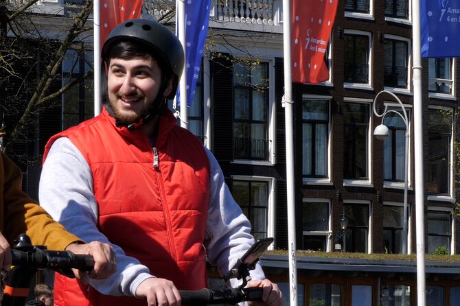 Segway City Tours Amsterdam - Canals, bridges, boats, and old facades