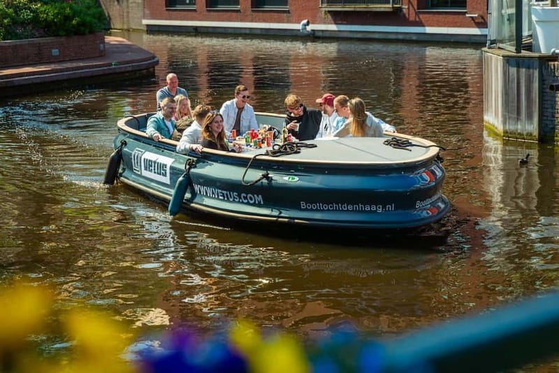 The Hague: Canal Cruise with music from local artists - Old homes, canals, and a quieter city view