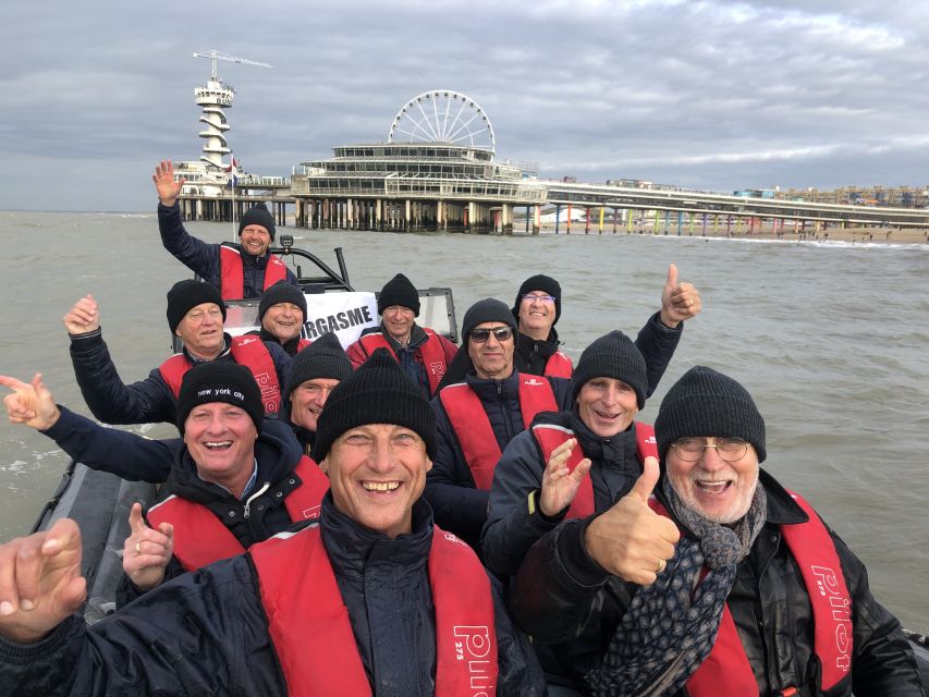 The Hague: Scheveningen Beach RIB Speedboat Tour - What the price means at $48 per person