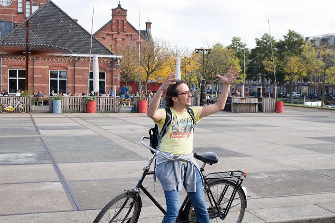Urban Adventures Amsterdam Bike Tour, Graffiti and Magnet Fishing - NDSM supplies the tour’s biggest visual payoff