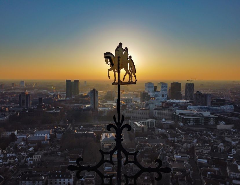 Utrecht: Dom Tower Entry Ticket and Guided Tour - The reward at 112 meters