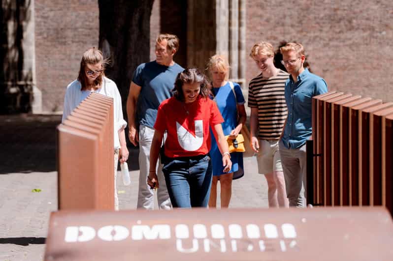 Utrecht: Domplein Highlights Tour - The first 25 meters of Dom Tower