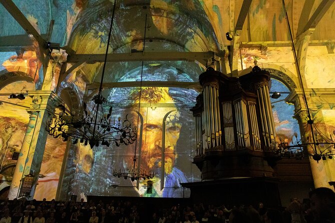 Van Gogh and Rembrandt Immersive Experience Entry Amsterdam - A 360-Degree Presentation, Not an Original Art Collection