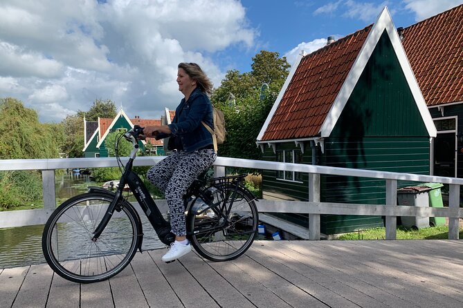 Visit Amsterdam Countryside with windmills by bike - Riding through Zaanstad, the pantry of the Netherlands