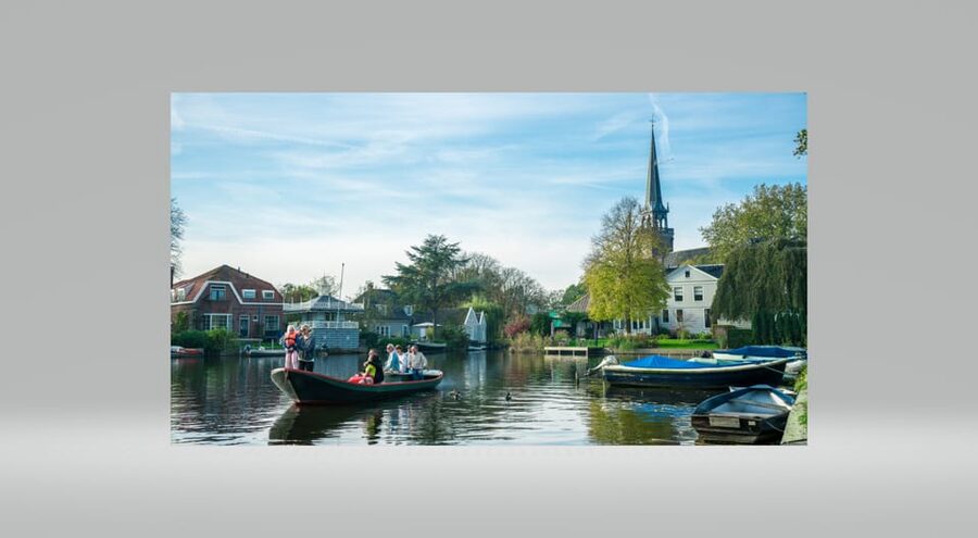 Volendam: Bike Rental including Highlights-Routes - Zuiderwoude and Broek in Waterland