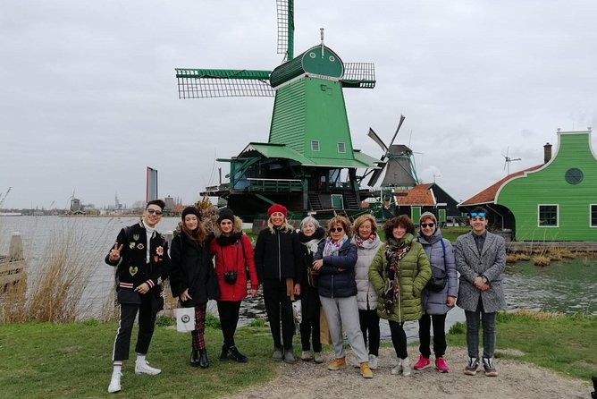 Zaanse Schans windmill tour with Italian guide - Meeting at Grand Hotel Amrâth Amsterdam